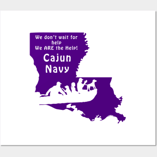 Louisiana Cajun Navy Posters and Art